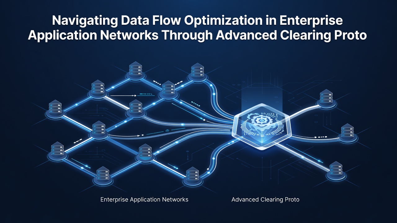 Network monitoring dashboard displaying real-time data clearing metrics and protocol performance
